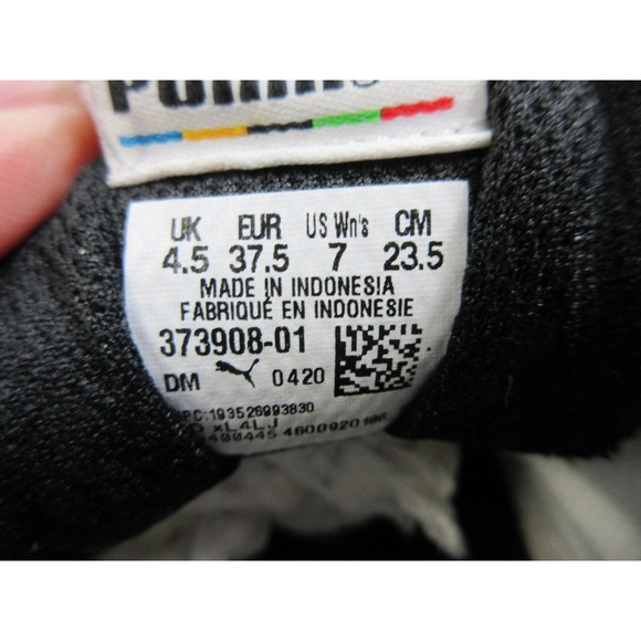 Puma Cali Star Shoes Womens Size 7 White Red Black 373908 01 Leather Sneakers - Picture 13 of 14